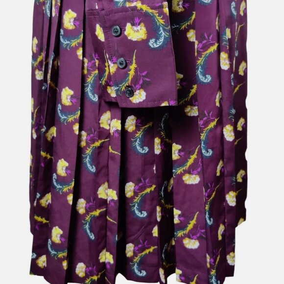 Banana Republic Dress plum/eggplant/ bordeaux size 10 NWOT - Picture 5 of 8